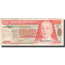 Geldschein, Guatemala, 50 Quetzales, 1992-08-12, KM:84, S