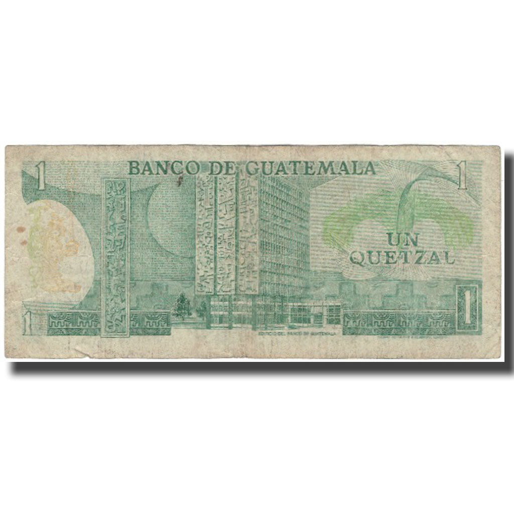 Billete, 1 Quetzal, Guatemala, 1980-01-02, KM:59c, RC