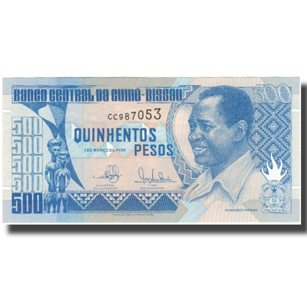 Banknote, Guinea-Bissau, 500 Pesos, 1990-03-01, KM:12, UNC(65-70)