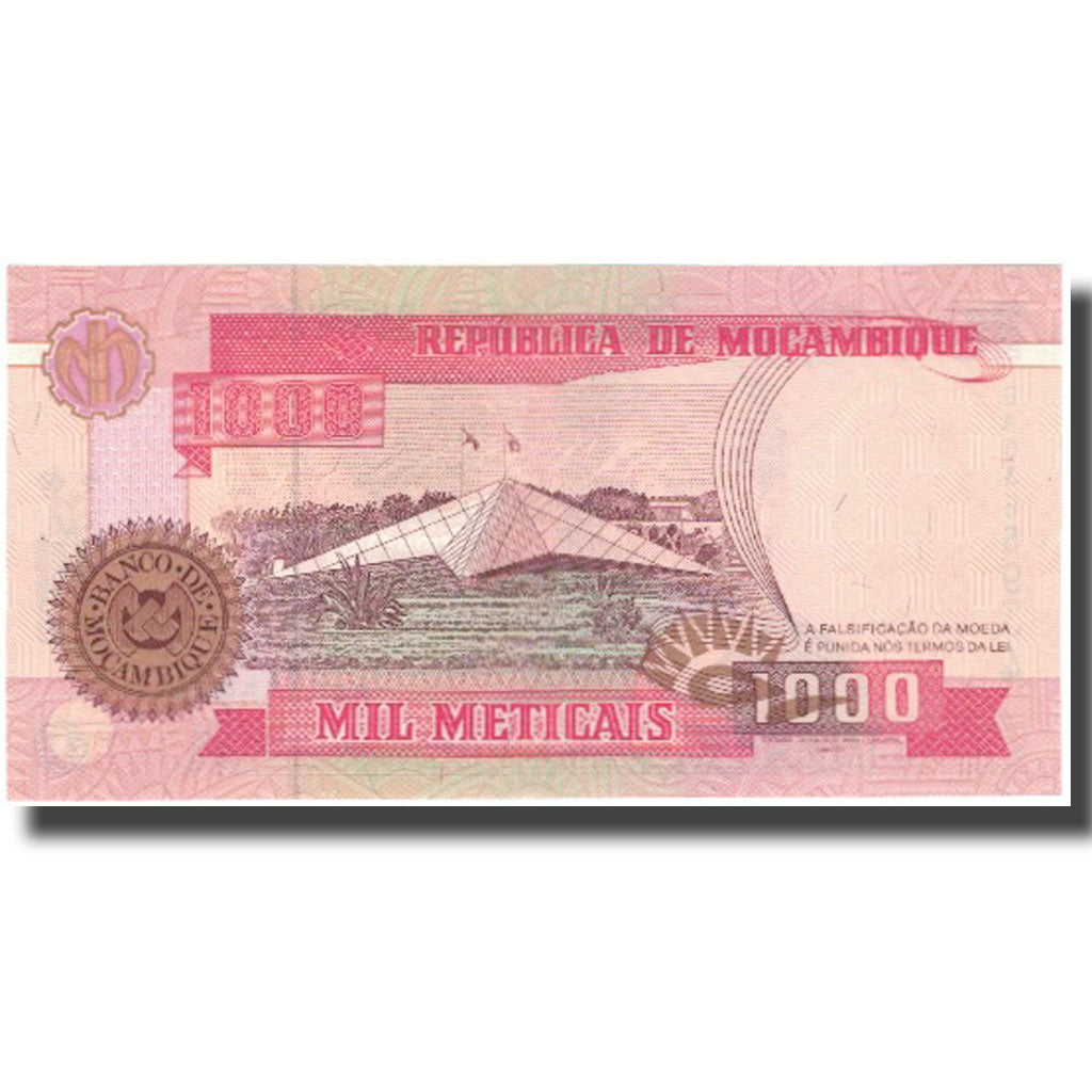 Banknote, Mozambique, 1000 Meticais, 1991-06-18, KM:135, UNC(65-70)