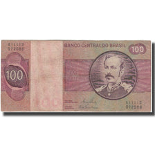 Banknote, Brazil, 100 Cruzeiros, KM:195Aa, VF(20-25)