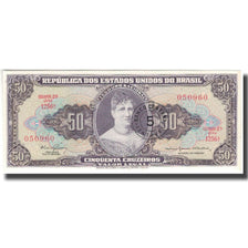 Banknote, Brazil, 5 Centavos on 50 Cruzeiros, KM:184a, UNC(65-70)
