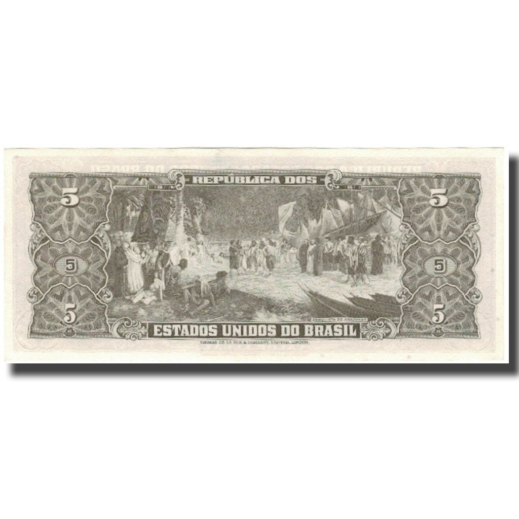 Banknote, Brazil, 5 Cruzeiros, KM:176a, UNC(65-70)