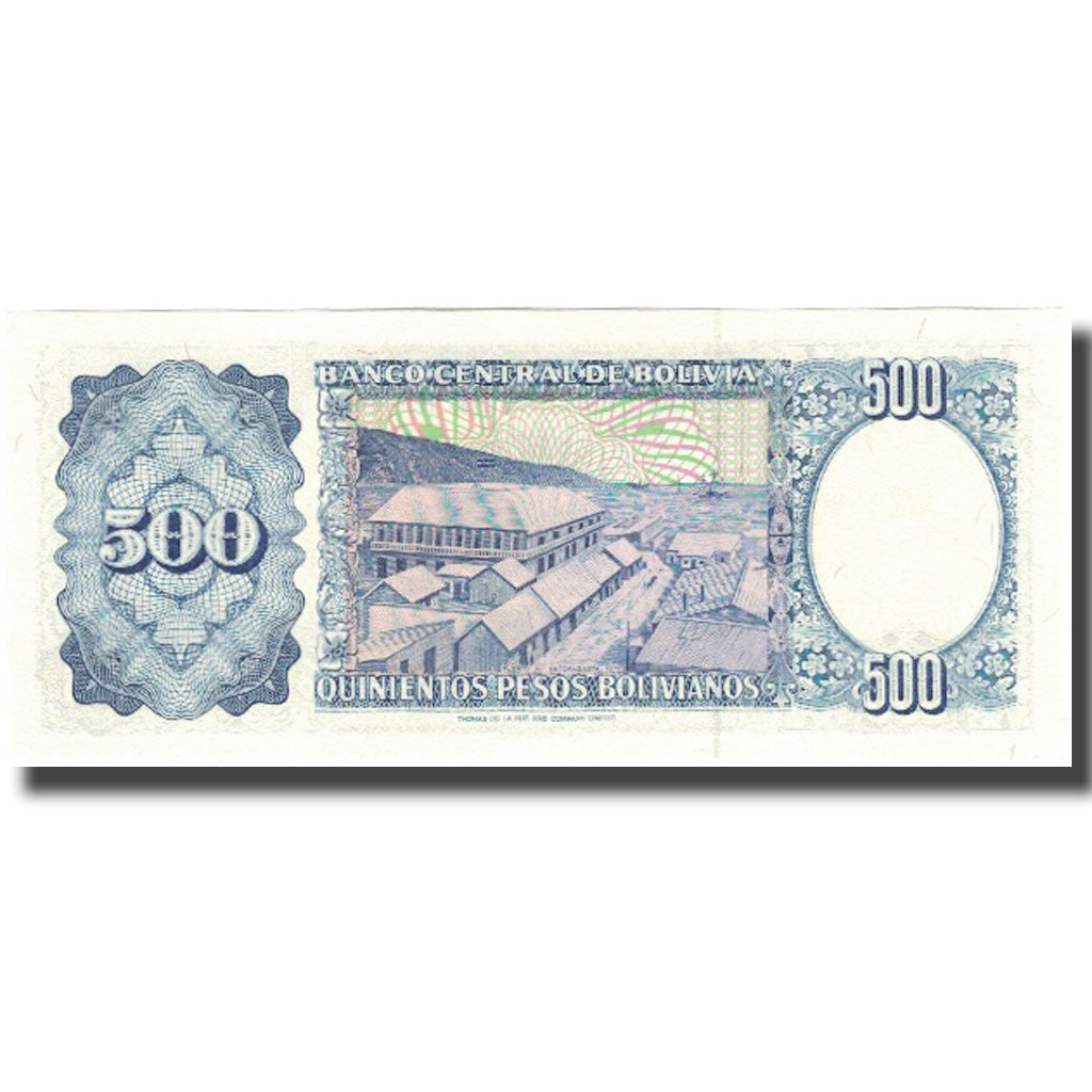 Billete, 500 Pesos Bolivianos, Bolivia, KM:166a, UNC