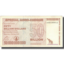 Banknote, Zimbabwe, 50 Billion Dollars, 2008-05-15, KM:87, EF(40-45)