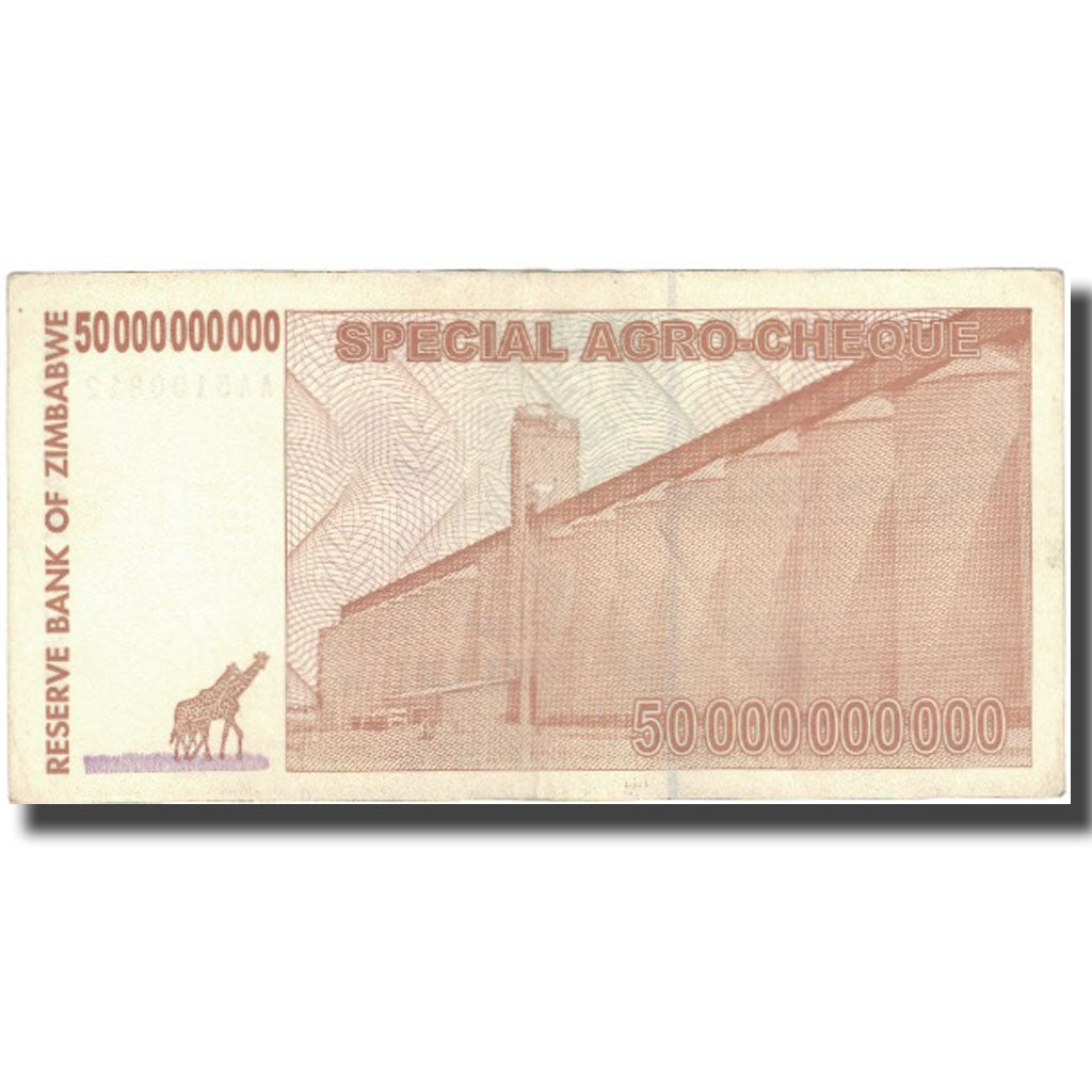 Banknote, Zimbabwe, 50 Billion Dollars, 2008-05-15, KM:87, EF(40-45)