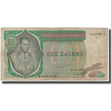 Banknote, Zaire, 10 Zaïres, 1979-06-24, KM:24a, F(12-15)