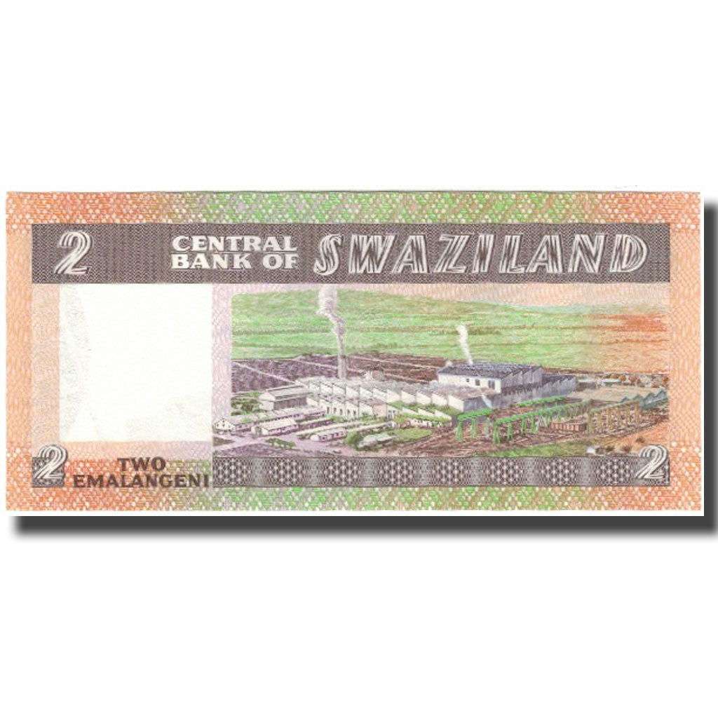Billete, 2 Emalangeni, Suazilandia, KM:8b, UNC