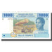 Banknote, Central African States, 1000 Francs, 2002, KM:207U, AU(50-53)