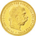 AUSTRIA, 10 Corona, 1906, KM #2805, AU(55-58), Gold, 19, 3.37