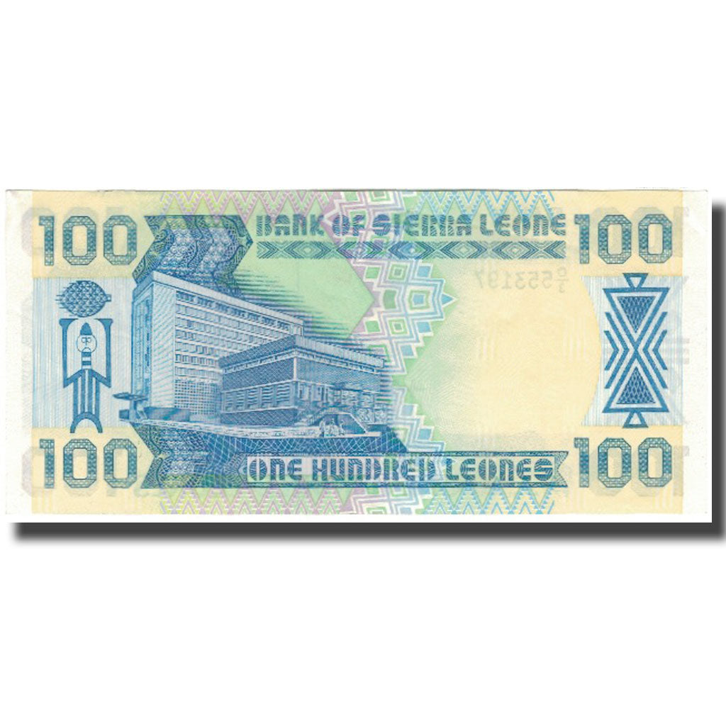 Banknote, Sierra Leone, 100 Leones, 1988-04-27, KM:18a, AU(55-58)