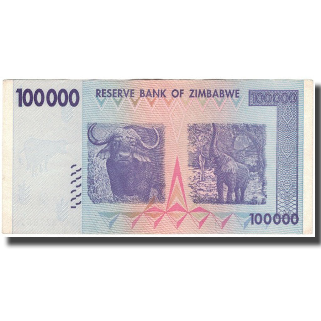 Banknote, Zimbabwe, 100,000 Dollars, 2008, KM:75, AU(50-53)