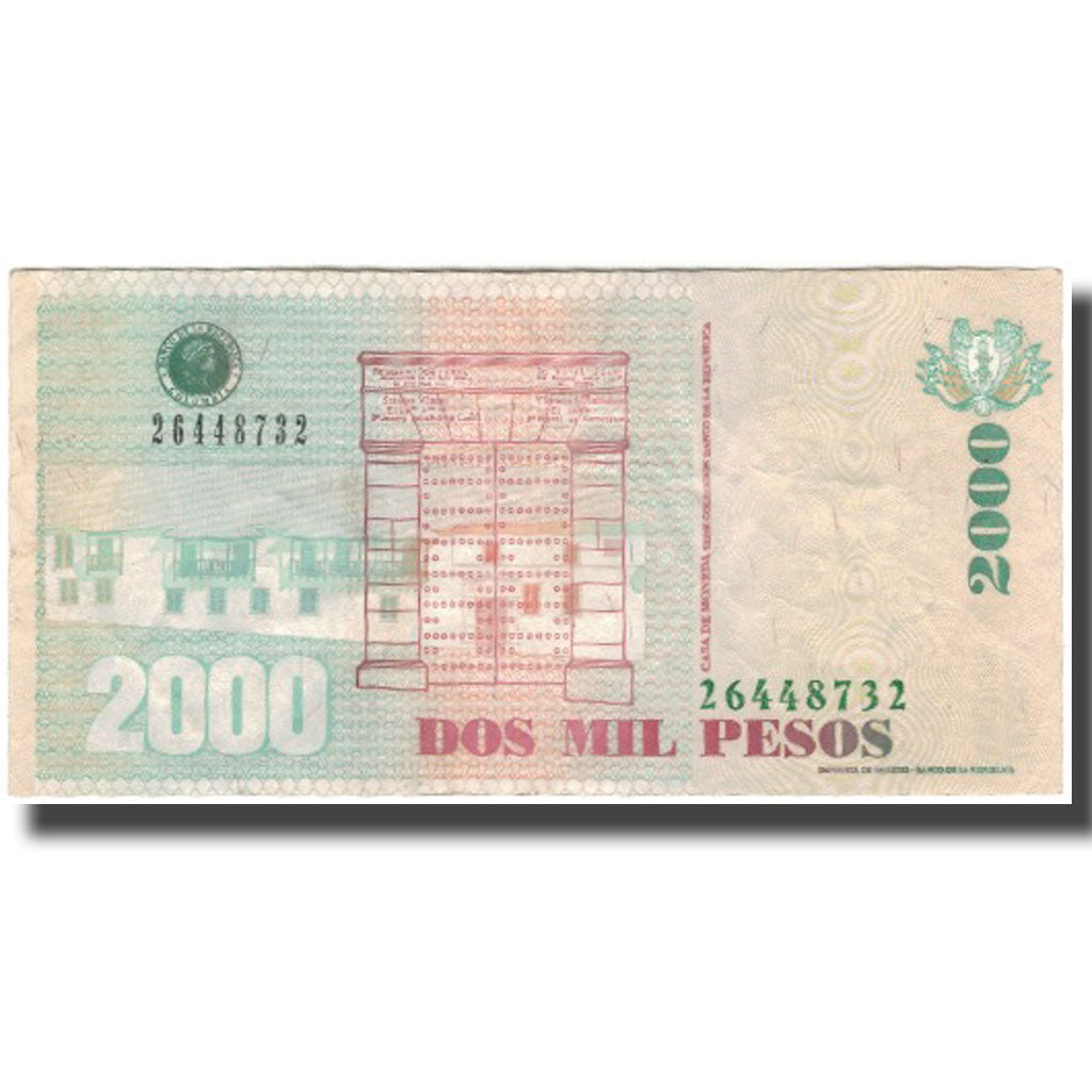 Banknote, Colombia, 2000 Pesos, 2013-08-28, KM:457a, VF(30-35)