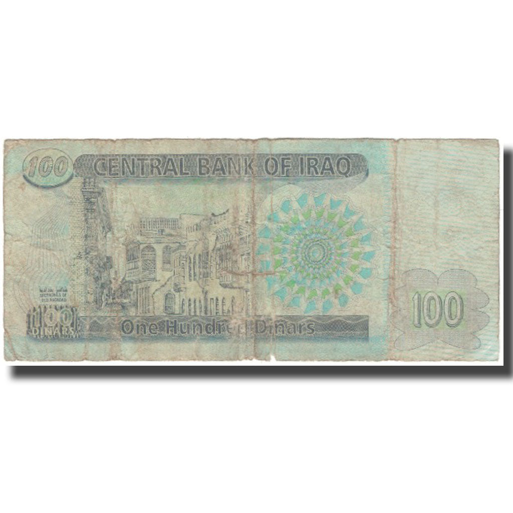 Biljet, Irak, 100 Dinars, KM:87, TB