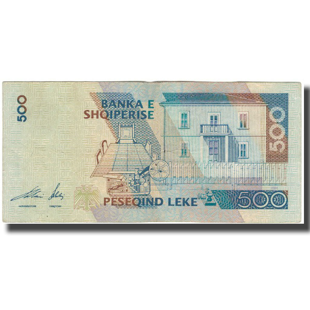 Banknote, Albania, 500 Lekë, 2001, KM:64a, VF(30-35)