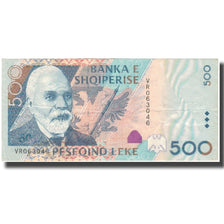 Nota, Albânia, 500 Lekë, 2001, KM:64a, EF(40-45)