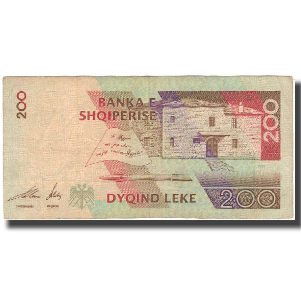 Banknote, Albania, 200 Lekë, 2001, KM:63a, VF(30-35)