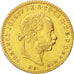 Ungheria, Franz Joseph I, 4 Forint 10 Francs, 1888, Kremnitz, BB+, Oro, KM:466