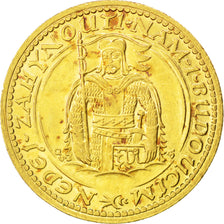 CZECHOSLOVAKIA, Dukat, 1932, KM #8, MS(60-62), Gold, 3.49