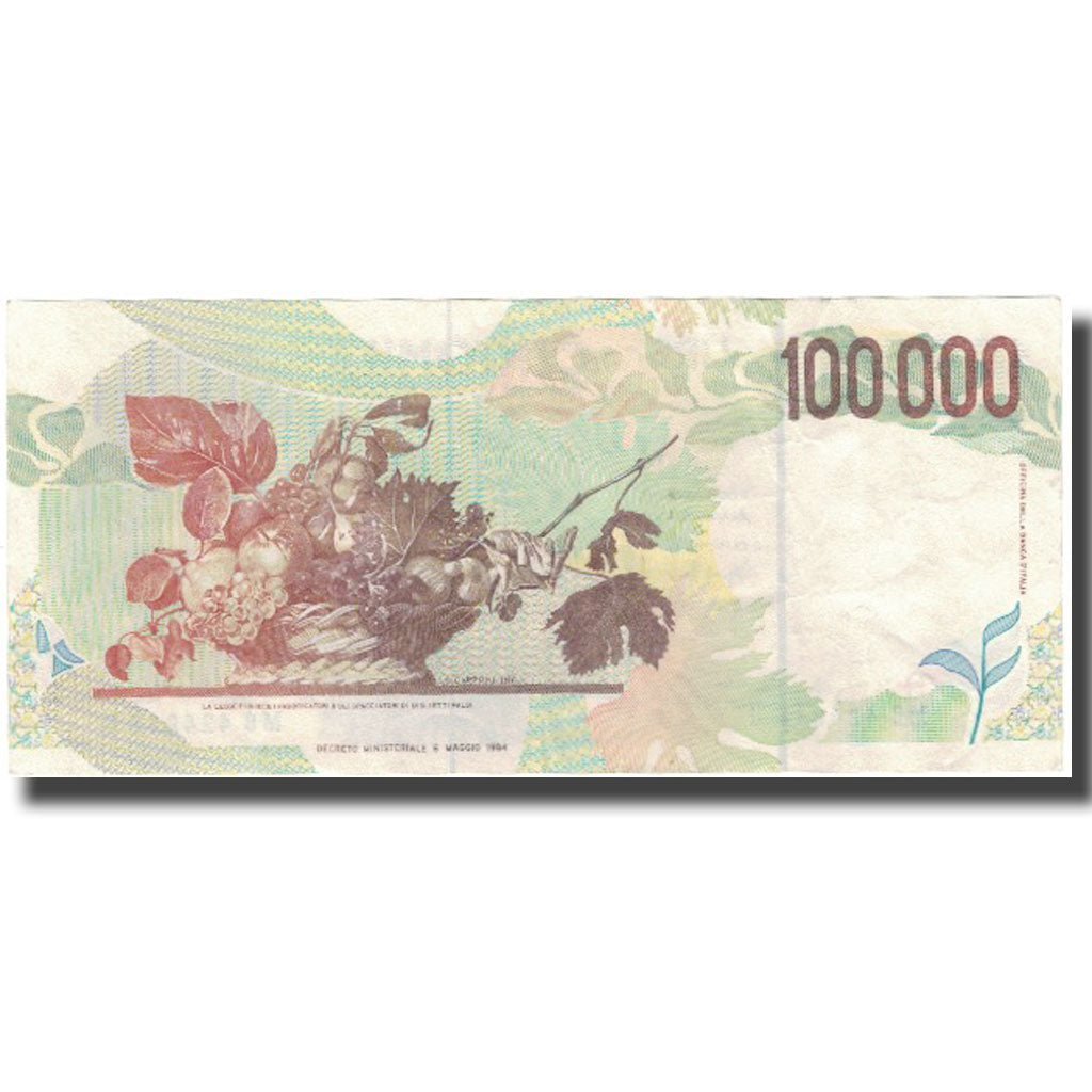 Banknote, Italy, 100,000 Lire, KM:117a, EF(40-45)