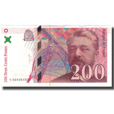 Francia, 200 Francs, Eiffel, 1997, EBC+, Fayette:75.4b, KM:159b