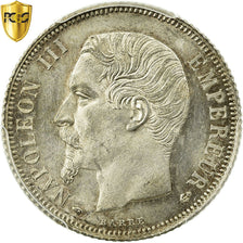 Moneta, Francia, Napoleon III, Napoléon III, Franc, 1860, Paris, PCGS, MS64