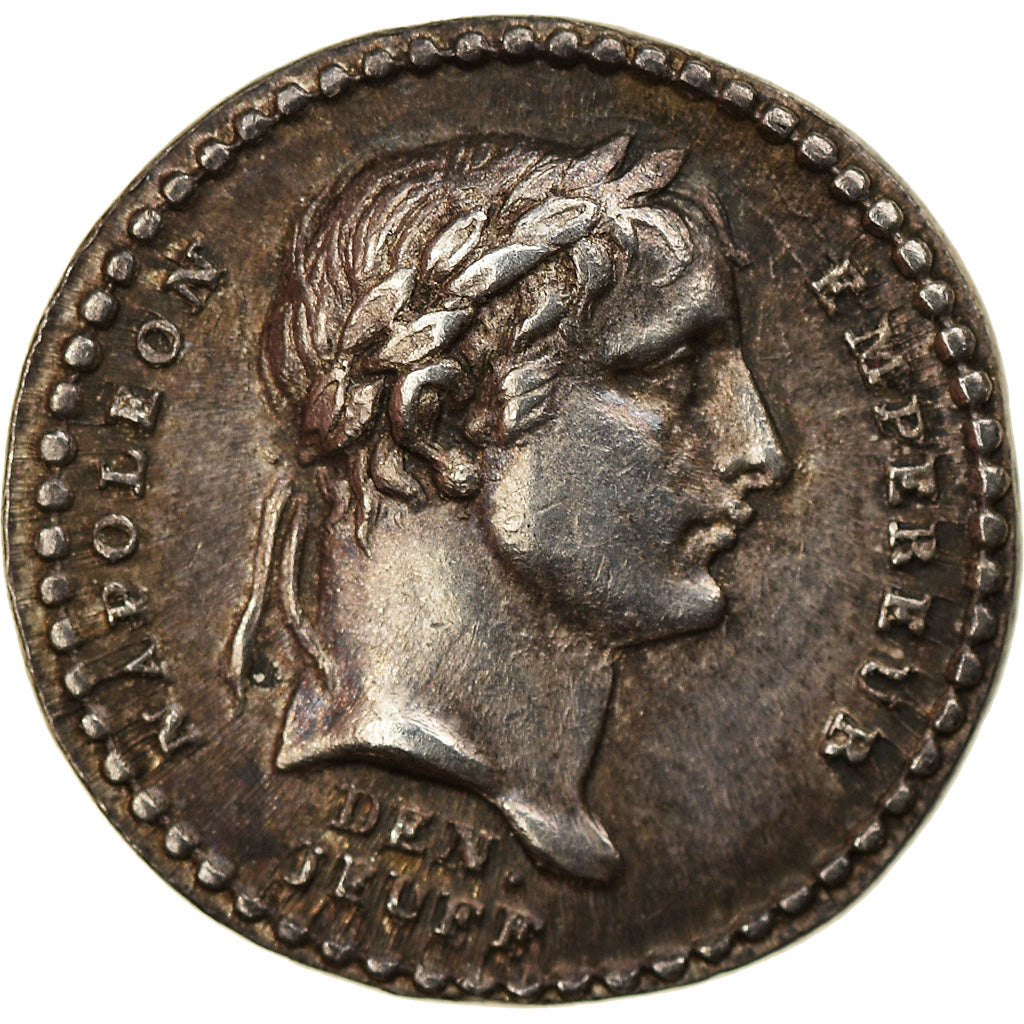 France, Token, Napoléon, Quinaire, Sacre de l'Empereur, 1805, MS(60-62), Silver
