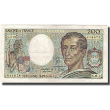 France, 200 Francs, Montesquieu, 1982, VF(20-25), Fayette:70.2, KM:155a