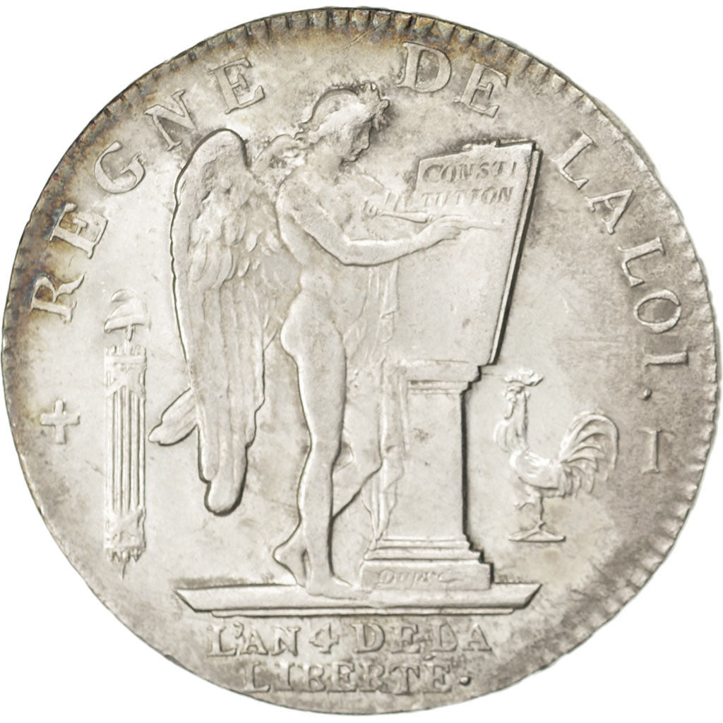 Monnaie, France, Louis XVI, Écu de 6 livres françois, 1792, Limoges, KM:615.6