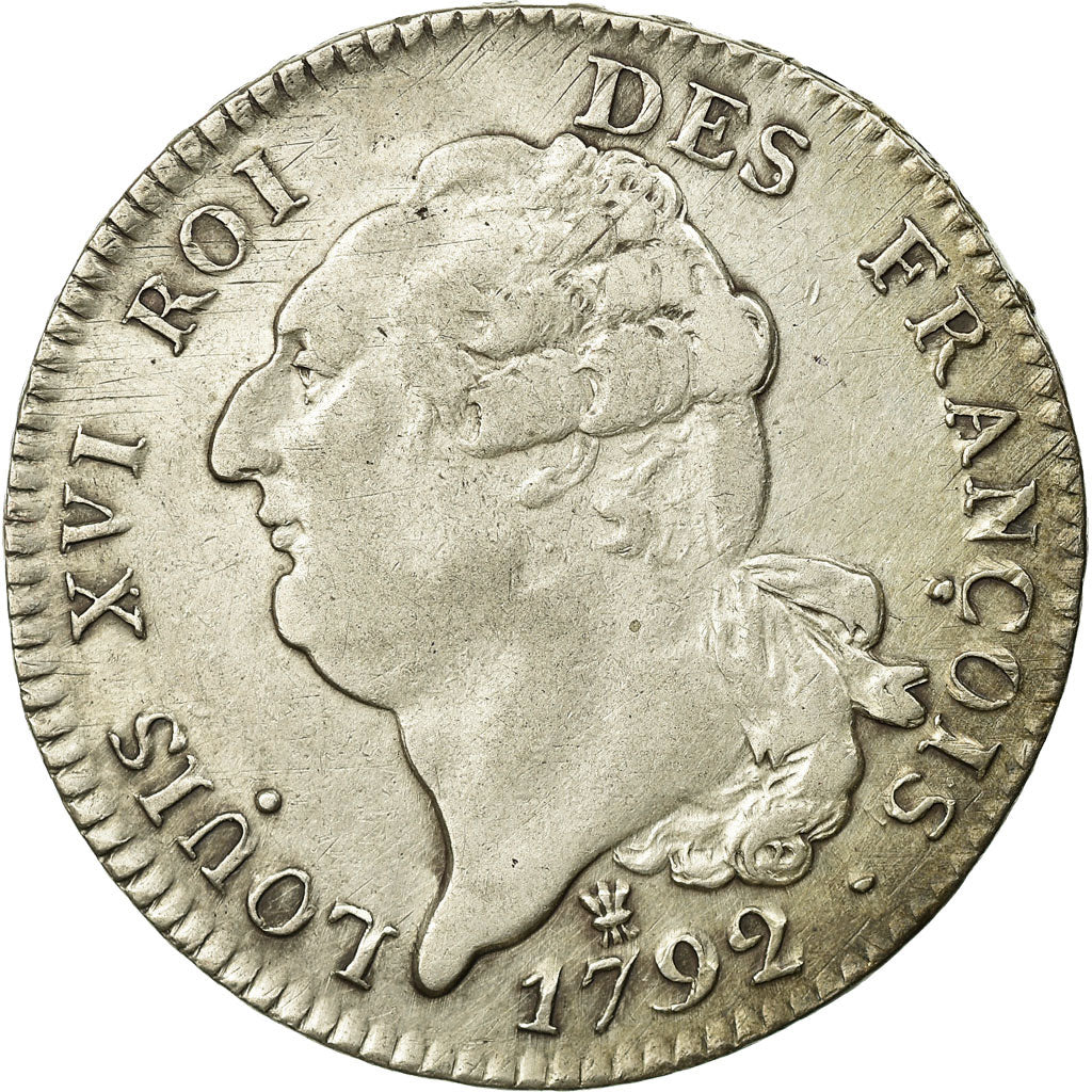 Coin, France, Écu de 6 livres françois, ECU, 6 Livres, 1792, Limoges