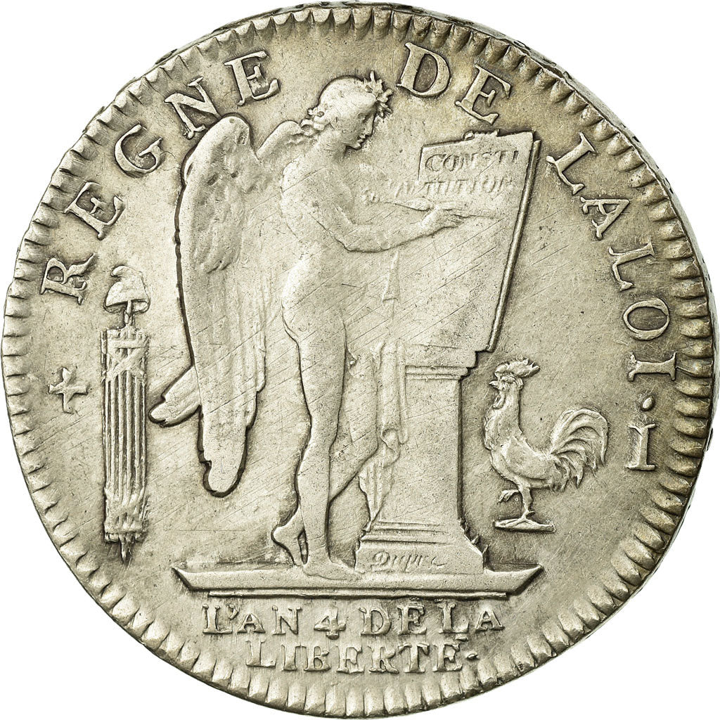 Coin, France, Écu de 6 livres françois, ECU, 6 Livres, 1792, Limoges