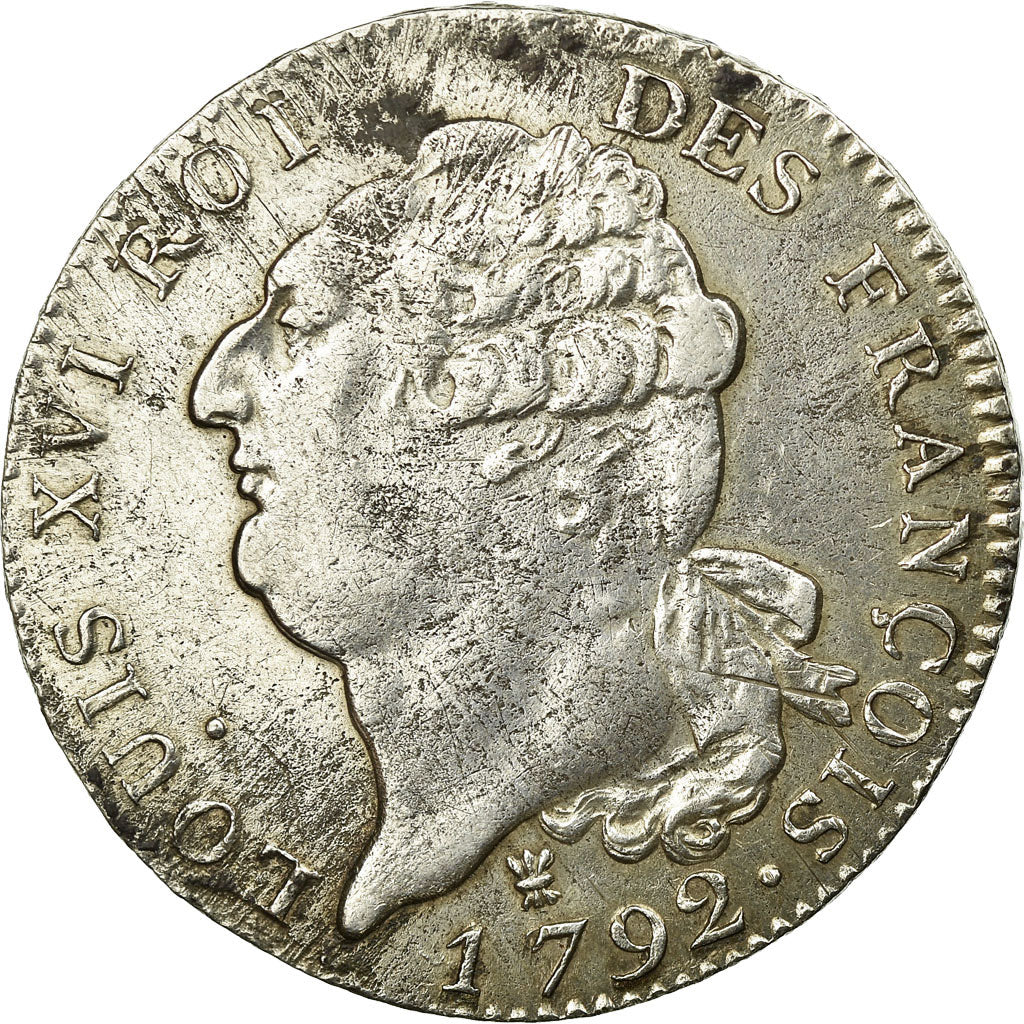 Coin, France, Écu de 6 livres françois, ECU, 6 Livres, 1792, Limoges