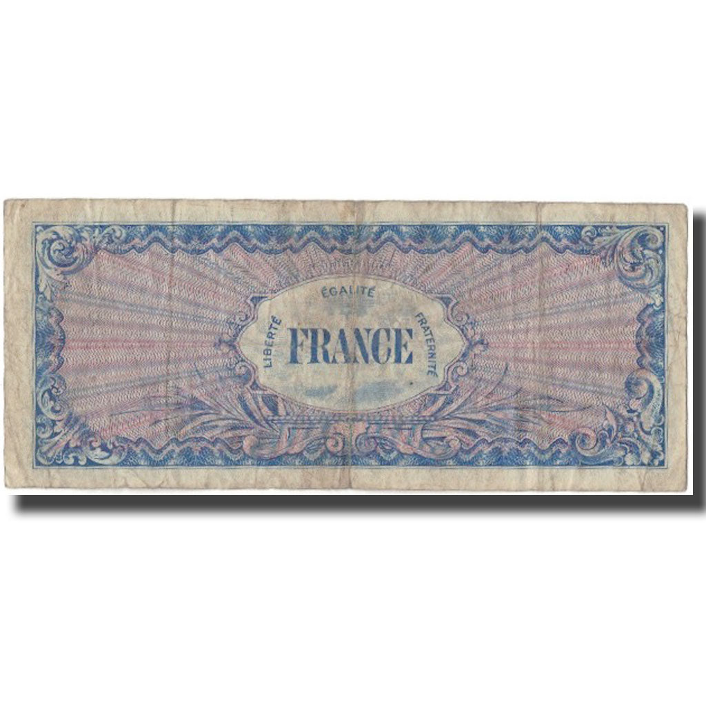 France, 50 Francs, Flag/France, 1944, F(12-15), Fayette:24.1, KM:122a