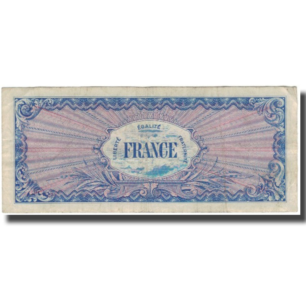 France, 50 Francs, Drapeau/France, 1944, TB+, Fayette:24.1, KM:122a