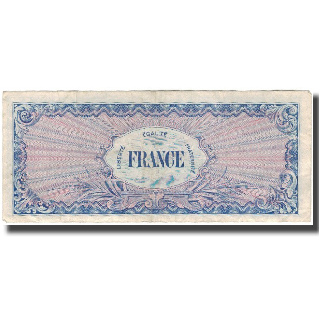 France, 50 Francs, Flag/France, 1944, VF(30-35), Fayette:24.1, KM:122a