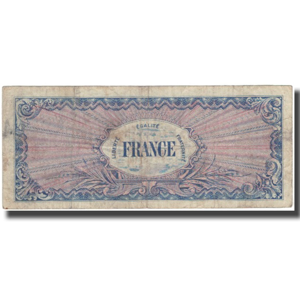 Francia, 50 Francs, Flag/France, 1944, MB, Fayette:VF24.2, KM:122b