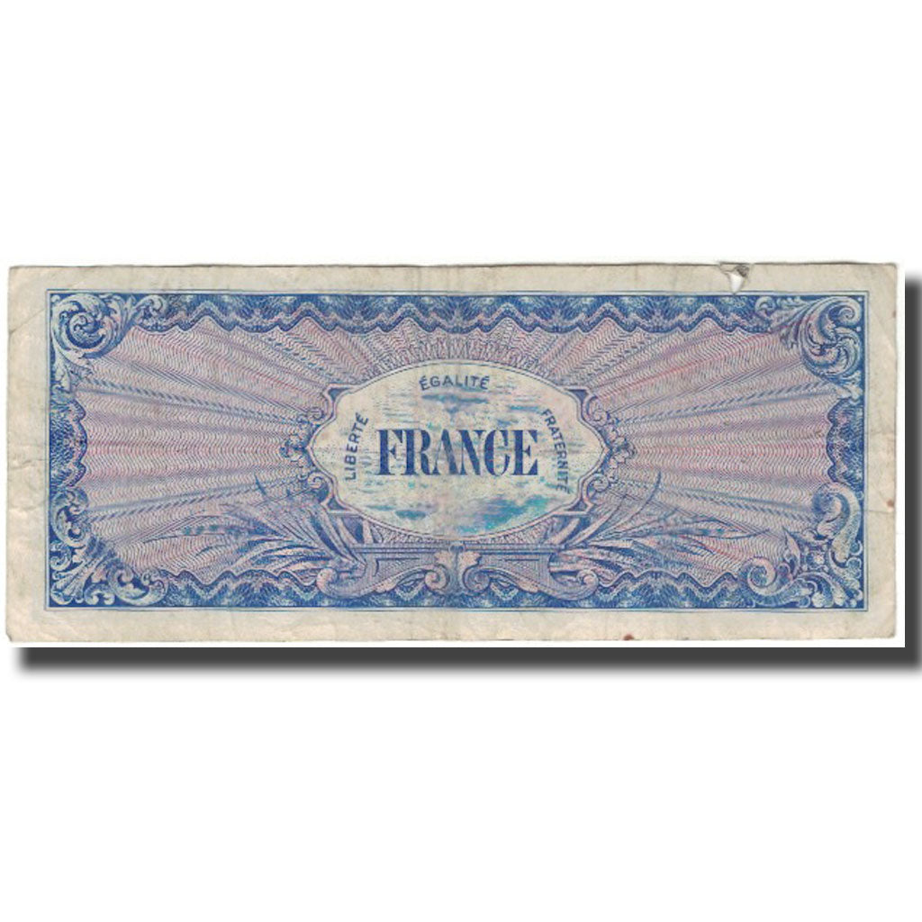 France, 50 Francs, Drapeau/France, 1944, B, Fayette:24.3, KM:122c