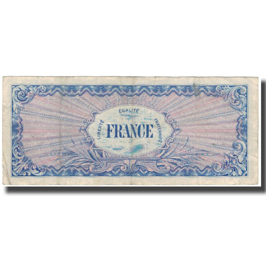 France, 100 Francs, Flag/France, 1944, VF(20-25), Fayette:25.3, KM:123c