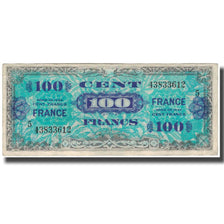 France, 100 Francs, Flag/France, 1944, VF(30-35), Fayette:25.5, KM:123c