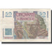 França, 50 Francs, Le Verrier, 1950-03-02, VF(20-25), Fayette:20.14, KM:127b