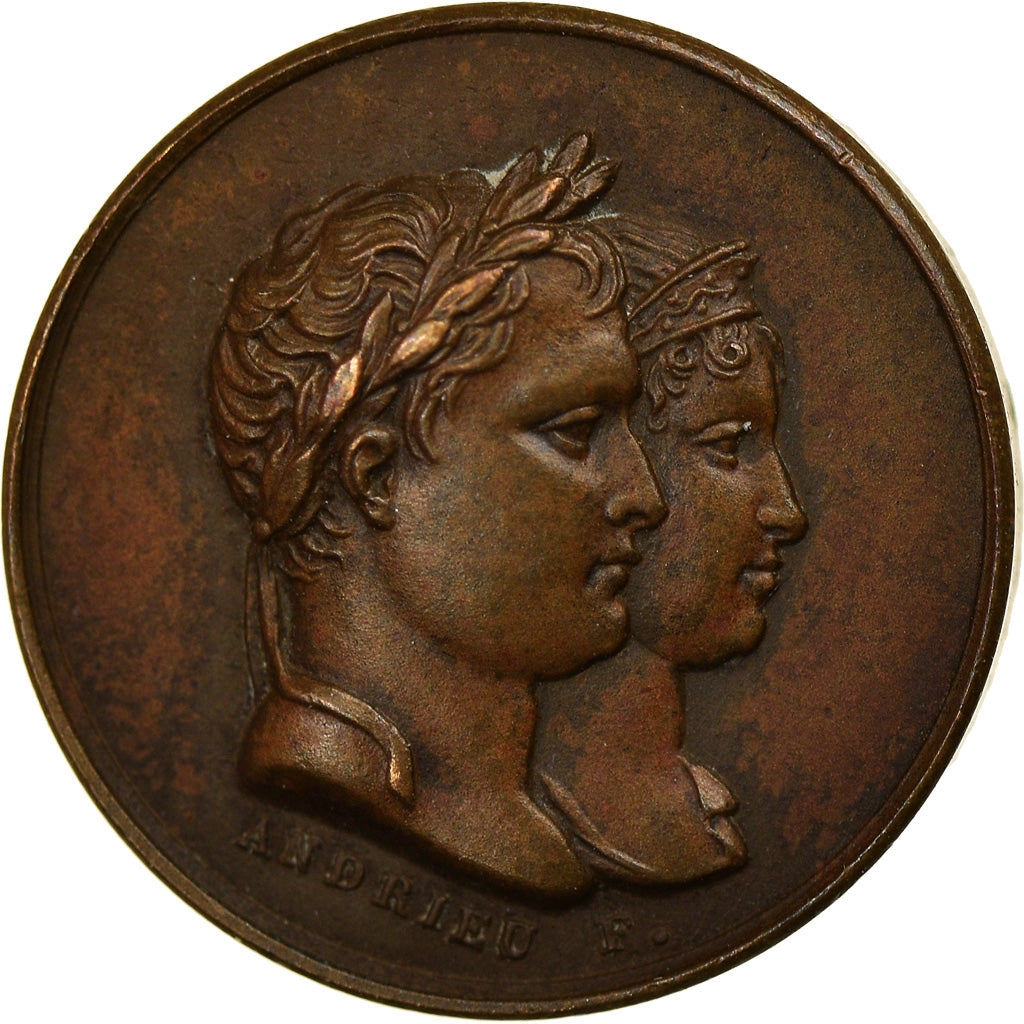 France, Token, Napoleon Ier , Naissance du Roi de Rome, 1811, Andrieu