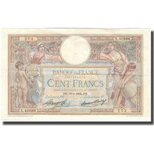 France, 100 Francs, Luc Olivier Merson, 1934-01-18, TB+, Fayette:24.13, KM:78c