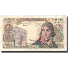 Frankrijk, 10,000 Francs, Bonaparte, 1957-07-04, TTB+, Fayette:51.9, KM:136b