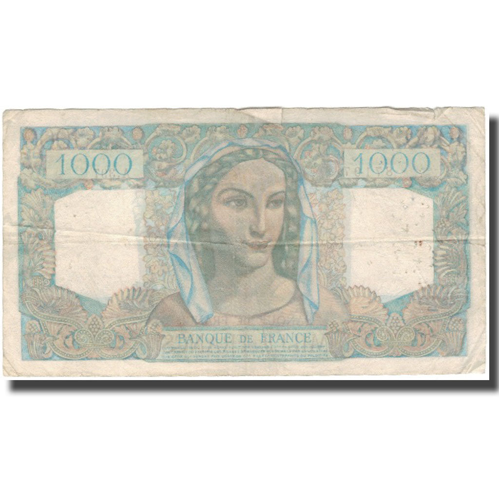France, 1000 Francs, Minerve et Hercule, 1948-05-05, B, Fayette:41.20, KM:130b