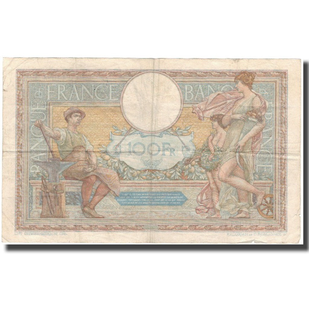 Frankrijk, 100 Francs, Luc Olivier Merson, 1934-03-15, TB, Fayette:24.13, KM:78c