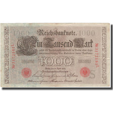 Geldschein, Deutschland, 1000 Mark, 1910-04-21, KM:44b, SS