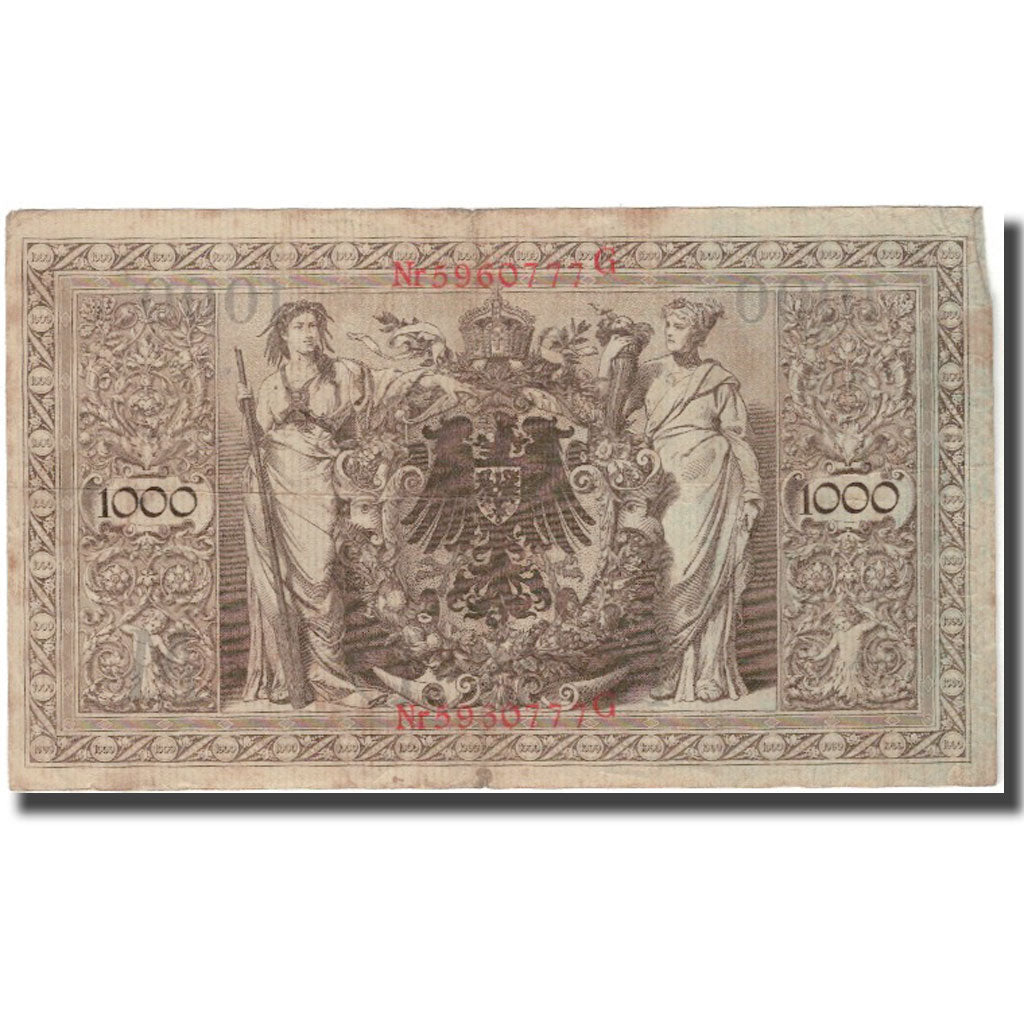 Banknote, Germany, 1000 Mark, 1910-04-21, KM:44b, VF(30-35)