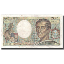 Frankreich, 200 Francs, Montesquieu, 1986, S, Fayette:70.6, KM:155a