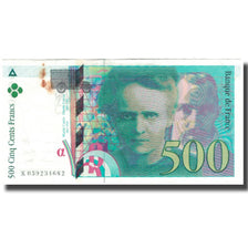 Francia, 500 Francs, Pierre et Marie Curie, 1998, MBC, Fayette:76.4, KM:160c