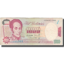 Banknote, Venezuela, 1000 Bolivares, 1995-06-05, KM:76b, VF(30-35)